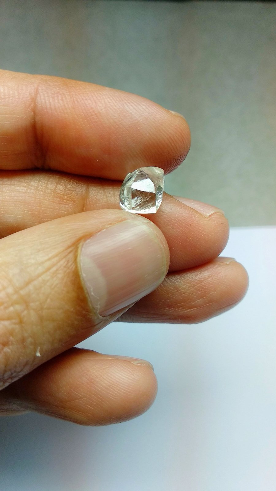 Raw rough solitaire natural mined diamond